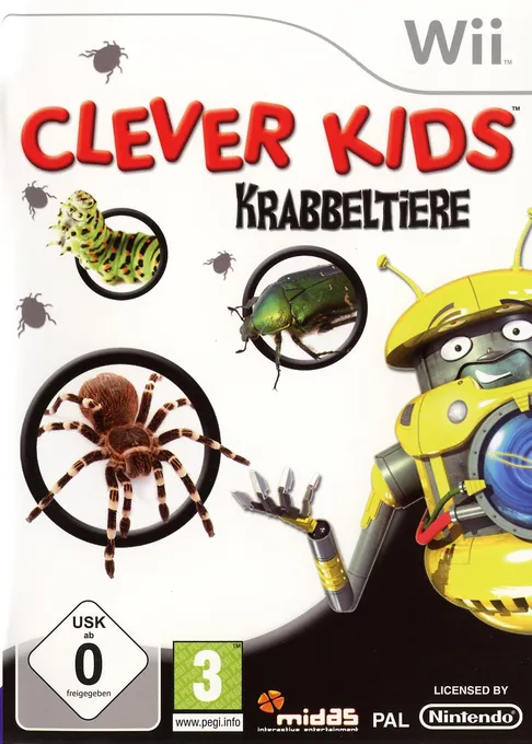Clever Kids - Creepy Crawlies (Europe) (En,Fr,De,Es,It)